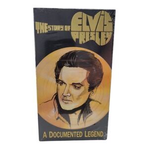 The Story of Elvis Presley VHS 1990 Documentary A Documented Legend Vintage